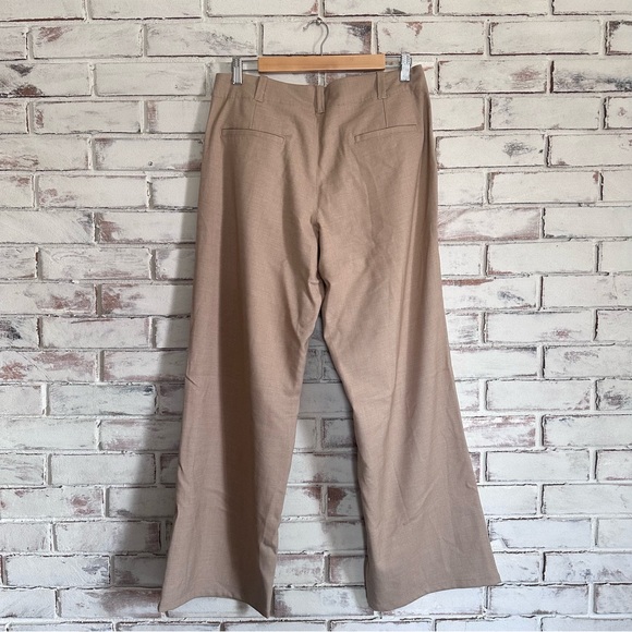 Urban Outfitters wide leg pleated front trouser pants size 4 - Picture 4 of 5